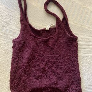 Aeropostale ribbed crop top